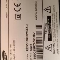 SAMSUNG TV  55  pollici  per ricambi