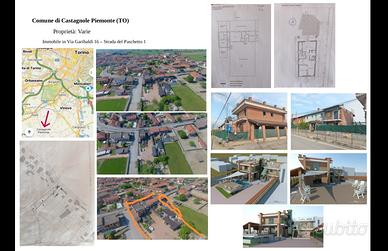 Terreno e edifici residenziali esistenti