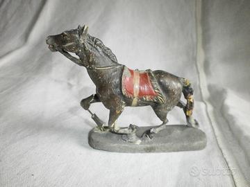 Soldatini CONFALONIERI : CAVALLO Marrone - Cm. 9