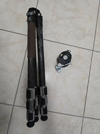 Treppiede in carbonio Leofoto LS284CPRO+TESTA LH30