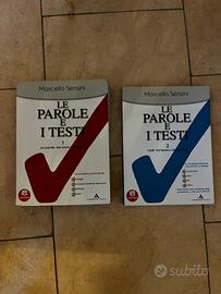 Libri “Le parole e i testi” 1 e 2