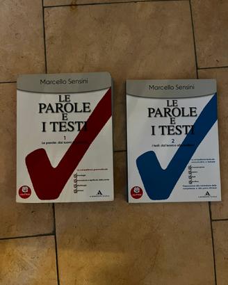 Libri “Le parole e i testi” 1 e 2