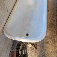 vasca vintage in ghisa anni'50