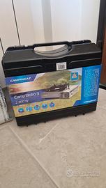 Fornello campeggio Campingaz + 4 cartucce NUOVO