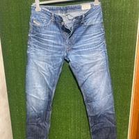 Jeans DIESEL colore chiaro con bottoni taglia 46