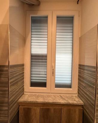 Infisso pvc bianco 1500x950mm ribalta
