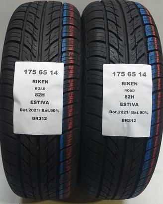 2 GOMME 175 65 14 RIKEN BR312