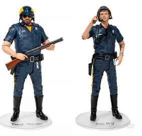 BUD SPENCER E TERENCE HILL ACTION FIGURE UFFICIALI