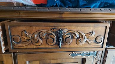 mobile stile spagnolo legno massello 