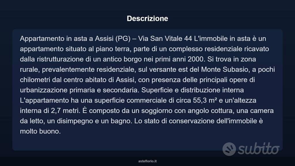Appartamento – Assisi, Renaiola - Vista 5