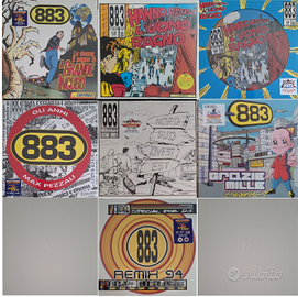 Vinili 883 : 7 album in vinile NUOVI