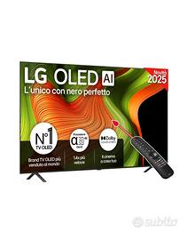 TV 77" LG OLED AI B5 4K Smart TV 2025

