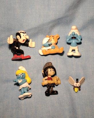 Lotto Personaggi Puffi Peyo / Kinder / McDonald's