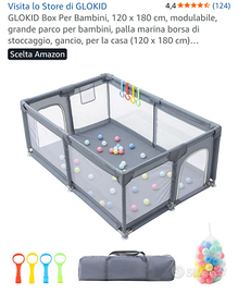 Box per bambini+ tappeto