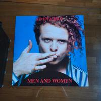 simply red , Man and woman