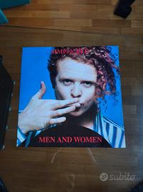 simply red , Man and woman