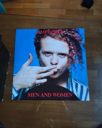 simply red , Man and woman