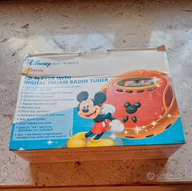 Lettore CD Disney. Nuovo. 