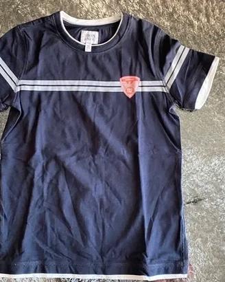 T-shirt Armani Junior 10 anni blu