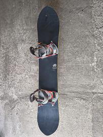 Salomon Powder Snake 163 cm Snowboard + Attacchi