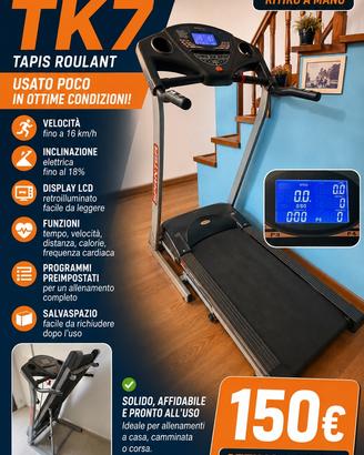 Tapis roulant Sprinter TK7 - Buono stato
