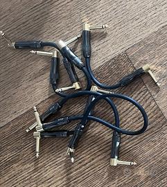 6 mini cavi jack per pedaliere