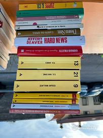 Libri narrativa, gialli, romanzi, cucina