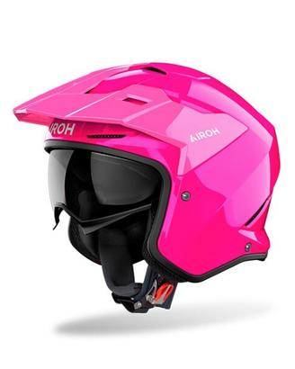 AIROH Casco Jet Kombakt - Color - Pink
