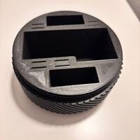 Custodia compatibile per go pro, batterie e sd