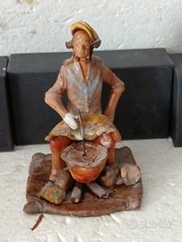pastore presepe terracotta 