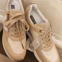 Scarpe/sneakers con zeppa nuove con cartellino