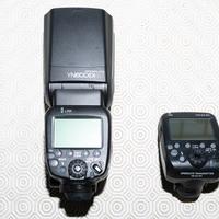 Flash Speedlite Yongnuo YN600EX-RT + transmitter