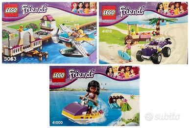 LEGO® FRIENDS - 3 SET - Tema mare e spiaggia