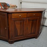 dispensa in legno morellato