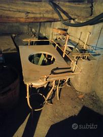 Lavandini vintage in ferro battuto e marmo