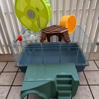 Gabbia per Criceto + Accessori