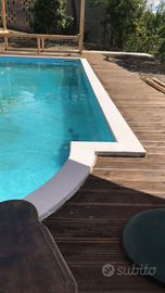 Bordo piscina in pietra