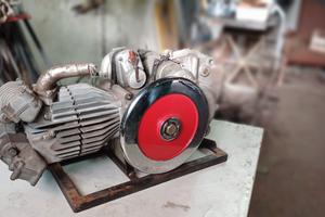 Motore Moto Guzzi Falcone 500 - 1956