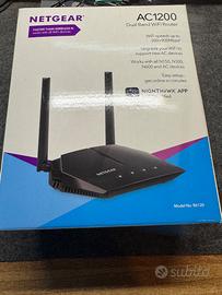 NETGEAR Router WiFi Dual Band AC1200, 4 Port