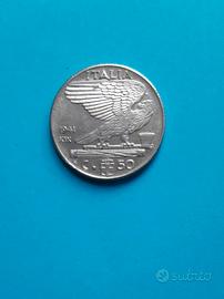 Moneta 50 centesimi magnetica 1941