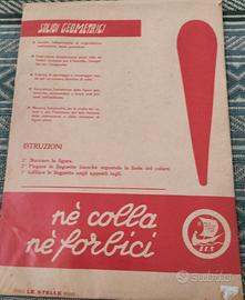 Bricolage vintage Solidi geometrici carta