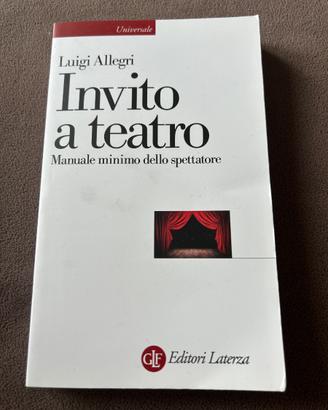 Libro Invito a teatro - Luigi Allegri