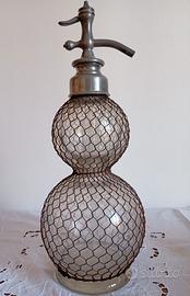 Antico e raro sifone da seltz del XIX Secolo