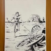 G. Ferri, Zagor # 409, 1999 - Cover