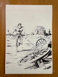 G. Ferri, Zagor # 409, 1999 - Cover