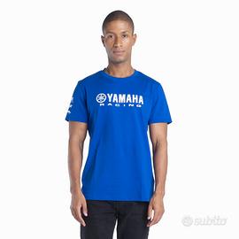 T-shirt Yamaha Paddock Blue Essentials da uomo