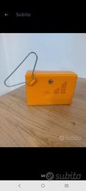 Radio Telefunken Mirella arancione anni 70