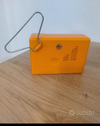 Radio Telefunken Mirella arancione anni 70
