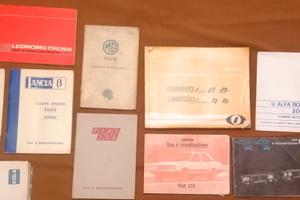 Manuali uso e manutenzione officina etc auto epoca