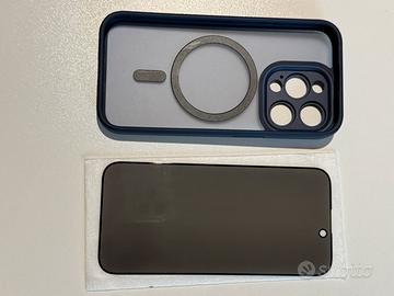 Cover e vetrino iphone 15Pro